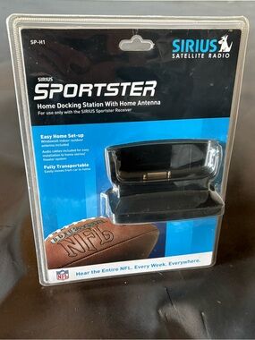 NEW Sirius Sportster Wireless SP-H1 Home Docking Station Home Antenna Dock
